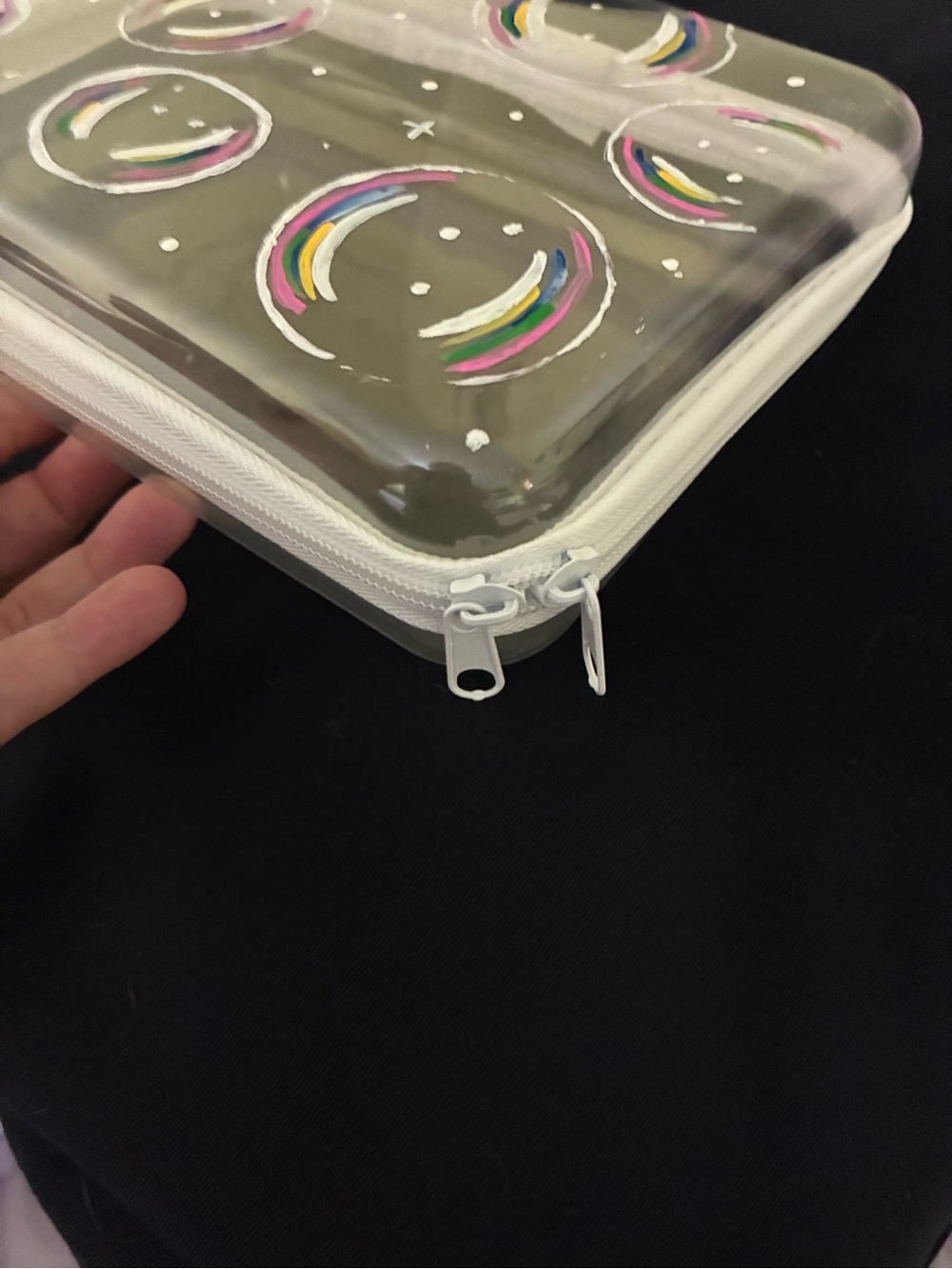 Bubble Painted Hard Shell Case - Picture 4 of 4